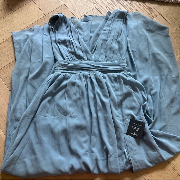 Lulus Heavenly Hues Light Blue Maxi Dress - Picture 2 of 5